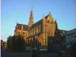 Grote Kerk, from in front of the Hotel Amadeus, in late afternoon