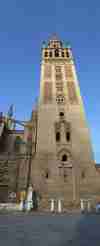 Another view of La Giralda, the Sevilla Cathedral's bell tower