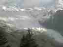 glacier above Chamonix