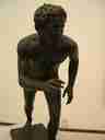 Bronze statue of a runner, from Herculaneum