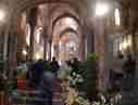the basilica of La Martorana -- with a wedding in progress