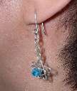 the earring he made for Brigid